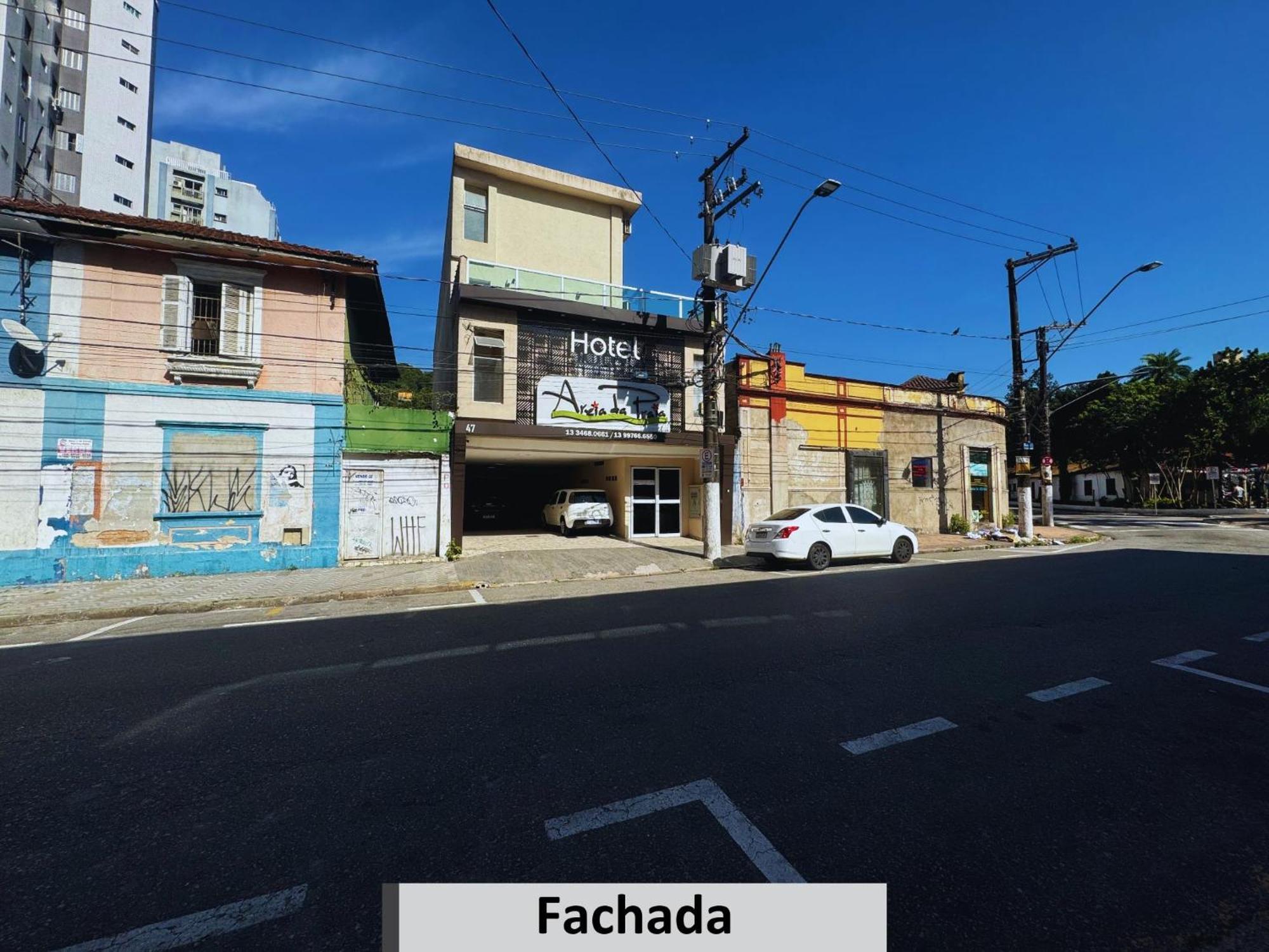 Hotel E Pousada Areia Da Praia São Vicente Dış mekan fotoğraf