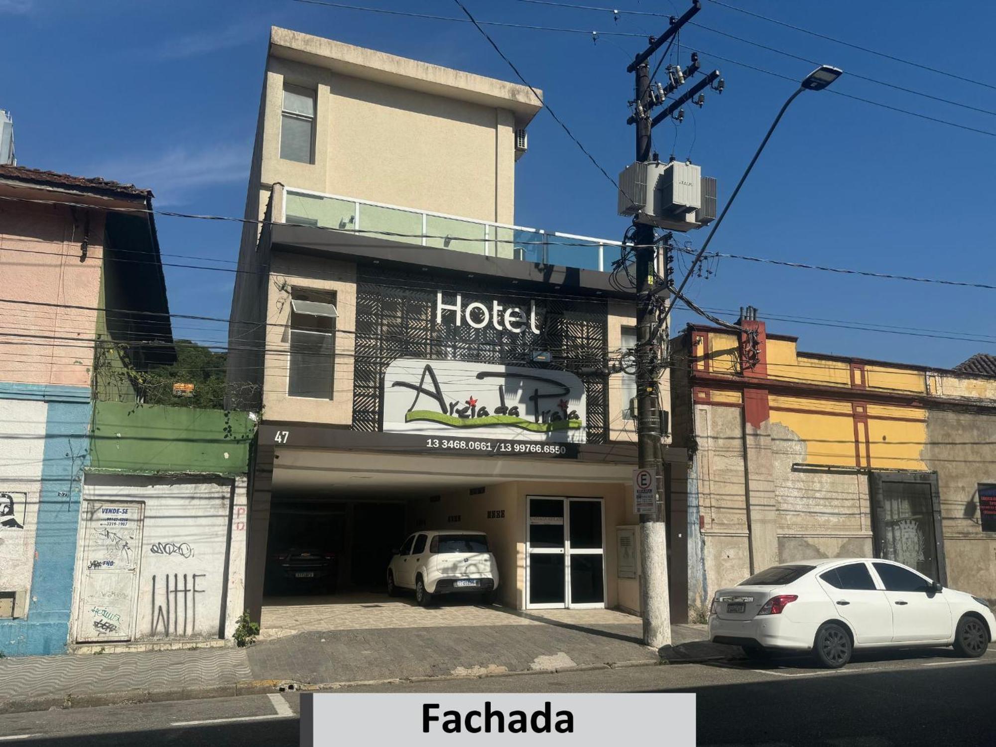 Hotel E Pousada Areia Da Praia São Vicente Dış mekan fotoğraf